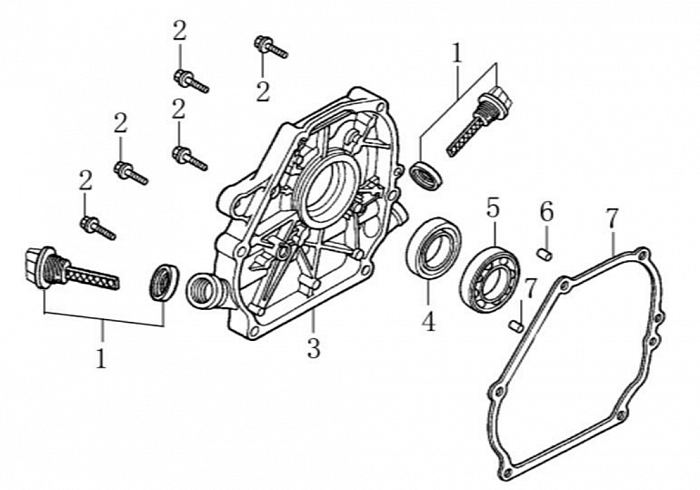 8 КРЫШКА | СНЕГОУБОРЩИК CHAMPION ST665